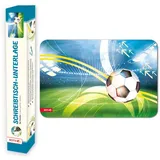 ROTH Schreibtischunterlage Fußball bunt Kunstleder 59,0 x 39,0 cm, 1 St.