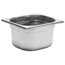 Gastro M Edelstahl GN-Behälter 10cm GN1/6