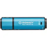 Kingston IronKey Vault Privacy 50 Verschlüsselter USB-Stick Metall USB 3.2