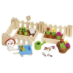 goki 51729 Accessoires Mein kleiner Garten, für die Puppenhäuser