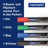 Magnetoplan Kombimarker 4 St. Blau/Grün/Rot/Schwarz