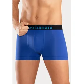 Bruno Banani Boxershorts unifarben blau / pink / gelb / schwarz / mint XL 5er Pack