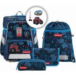 Step by Step SPACE Schulranzen-Set "Tractor Freddy", 5-teilig