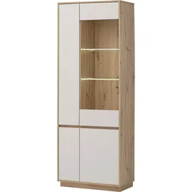 Home Affaire Vitrine Sonora 75 x 40 x 205 cm Braun