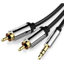 Vention Audiokabel 3,5mm Klinken-Stecker - 2x Cinch-Stecker 5,0m (BCFBJ)