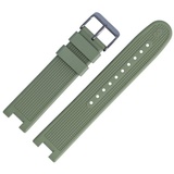 Victorinox Uhrenarmband 21mm Kunststoff Gruen 4759 grün