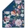 Descanso Xxxl Plaid Fiori, mit Umschlagsaum, Kuscheldecke Blau,