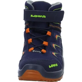 Lowa Maddox Warm GTX Mid Kinder Navy/Orange 28