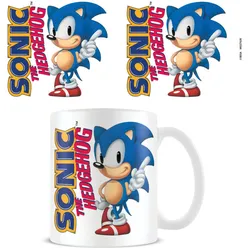 Tasse Sonic the Hedgehog C.G.I. - Keramik Tasse 315ml mit weißem Griff