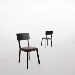 Bolero Vintage Stuhl Mokka (4 Stück)