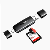 UGREEN 80191 Kartenleser USB 3.2 Gen 1 3.1 1) Type-A/Type-C Schwarz (80191)