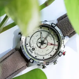 Timex Intelligent Quartz Herren-Armbanduhr Tide-Tem-Kompass 45mmT2N721