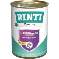 Rinti Canine Leber/Hepatic Huhn 12 x 400 g