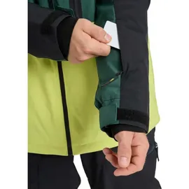 QUIKSILVER Sycamore Block 10k Jacke Schwarz/Grün XL