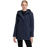 GIL BRET Wolljacke mit Kapuze 48, Moonlight Blue Melange | 48