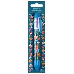Rex London Kugelschreiber Kugelschreiber 6 Farben Buntes Design Mehrfarbiger Stift