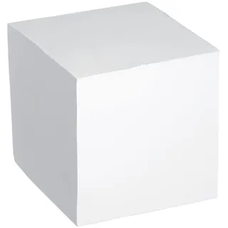 Herlitz Notizklotz geleimt 900 Blatt 9x9cm weiß