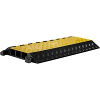 Wiltec Kanal Kabelbrücke 30t 40km/h Überfahrschutz 95x49x8cm Kabelkanal Kabel