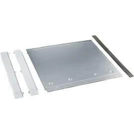 Miele Unterbausatz für Waschmaschinen W1 mit gerader Blende, Silber