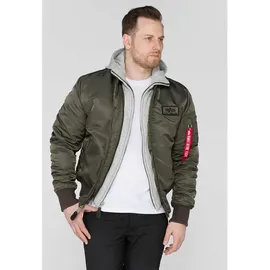 Alpha Industries Ma-1 D-tec Jacke Rep.Grey L