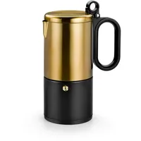 Bra Kaffe | Kaffeemaschine aus Edelstahl für 6 Tassen,