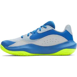 Under Armour Lockdown 7 Low, Basketballschuhe 453 / blue calm/blue atlantis/high vis yellow 44