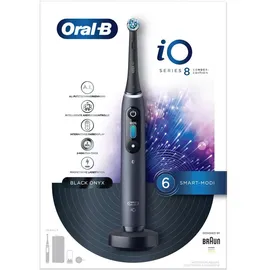 Oral B iO Series 8 violet ametrine + 2. Handstück black onyx + Aufsteckbürste 3 St.