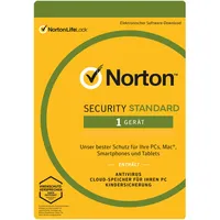 NortonLifeLock Norton Security Deluxe 3.0 3 Geräte 1 Jahr PKC DE Win Mac Android iOS