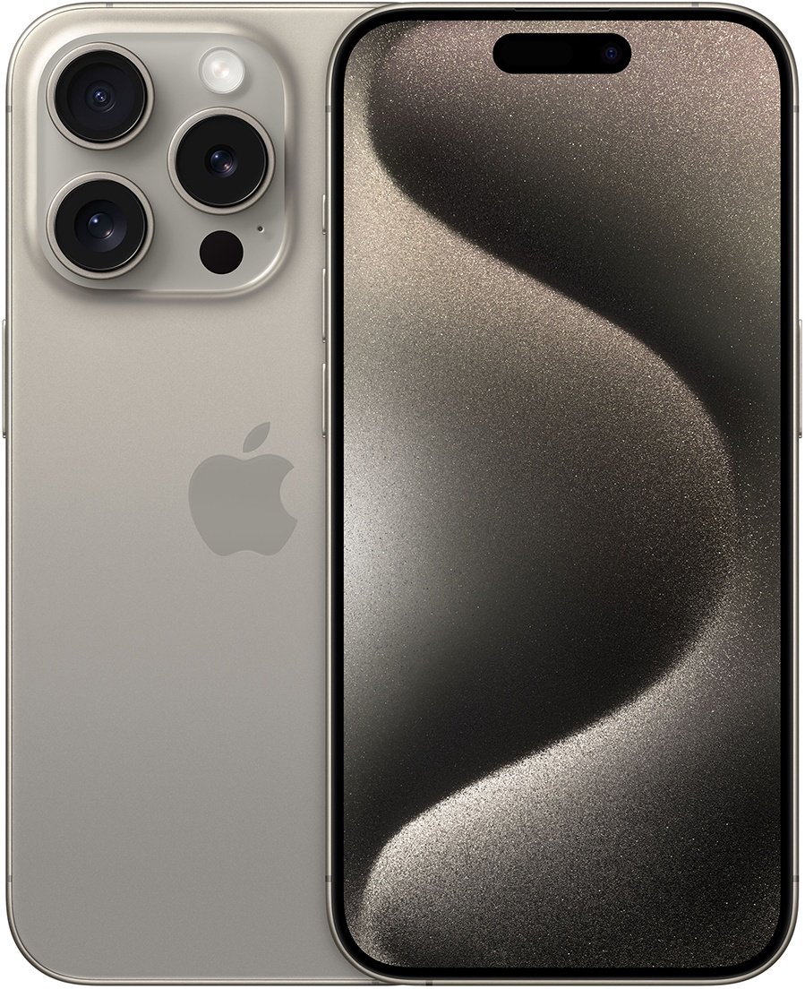 Apple iPhone 15 Pro 128GB Titan Natur Handy