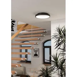 EGLO Loretello-Z 1 LED dimmbar schwarz Ø 35 cm