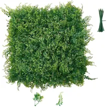 Vevor Künstliche Hecke 50 x 50 cm grün 12 St.