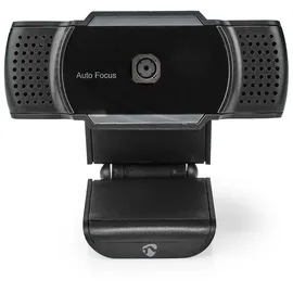 Nedis WCAM110BK Webcam | 2K@30fps | Autofokus | Eingebautes Mikrofon | Schwarz