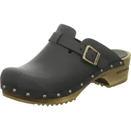 Sanita Wood-Kristel Open Clog Black Gr.37 - Grau - 37