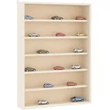 vidaXL Sammlervitrine 40 x 8,5 x 55 cm Braun