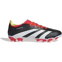 adidas Predator 24 League Low MG Herren Core Black/Cloud White/Solar Red 48
