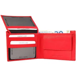 Excellanc Herren Geldbörse rot