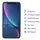 PROTECTORKING 2x UV-Liquid 9H Panzerglas für iPhone XR 3D KLAR echtes Tempered Panzerhartglas Schutzglas Displayschutz Panzerfolie Schutzfolie Screen Protector