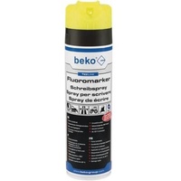 Beko TecLine Fluoromarker Schreibspray, 500ml, leuchtgelb