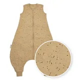 Meyco Meyco, Baby Rib Mini Spot toffee melange