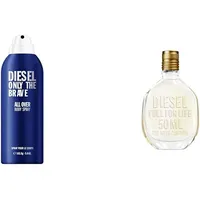 Diesel Only the Brave Body Spray 200ml + Diesel Fuel For Life Homme Eau de Toilette 50ML