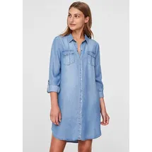 Vero Moda Silla Short Kleid Light Blue Denim XS