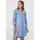 Vero Moda Silla Short Kleid Light Blue Denim XS