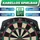 Kesser Elektronische Dartscheibe Profi Set Kunststoff inkl. 15 Dartpfeile und 35 Pro Flights