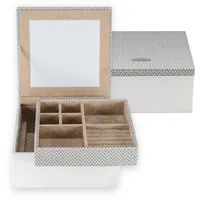 Windrose Schmuckkasten klein Calma/weiß