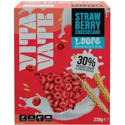 Vitavate Loops Strawberry Cheesecake 330G