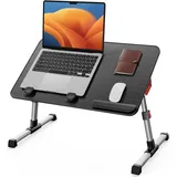 SAIJI Höhenverstellbarer Betttisch 4 Winkel 17 Zoll Laptop 6