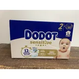 Dodot Sensitive Babywindeln, Größe 2 80 Windeln [diapersNappyGewicht]