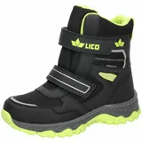 LICO Branko V Winterstiefel Schwarz/Lemon 35
