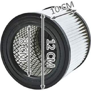 IKONKA KAMINER Hepa Filter für Aschesauger Ersatzfilter waschbar wiederverwendbar passt Aschesauger 9242