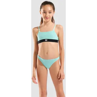 Bustier-Bikini Mädchen arena Frottee-Effekt - Water - 164